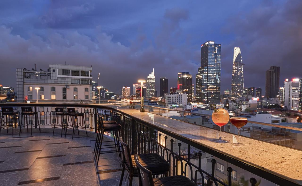 Hotel La Siesta Premium Saigon à Hô Chi Minh-Ville Extérieur photo View from the rooftop bar